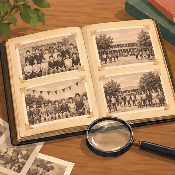 Altes Fotoalbum